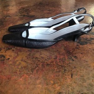 Talbot Slingback kitten heels!